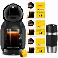 NESCAFÉ® Dolce Gusto® Kapsel-/Kaffeepadmaschine Mini Me 2 KP1438 mit gratis EMSA Travel Mug, kleine Größe, großer Geschmack, über 45 heiße und kalte Getränke