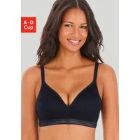 LASCANA Bralette-BH Freya ohne Bügel mit eingearbeitetem Push-up Kissen, bequemer BH