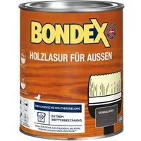 Bondex Lasur Bondex Holzlasur für Außen 750 ml dunkelgrau