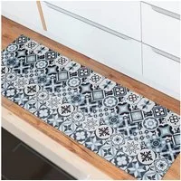 Andiamo Vinylteppich Marrakesch, rechteckig, Höhe: 3,5 mm, abwischbar, rutschhemmend, Fliesen oder Beton Design, auch als Läufer