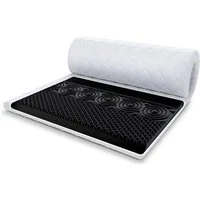 FDM, Topper NERO DOUBLE 90x200, 140x200, 160x200, 180x200 cm, 9 cm hoch, (Komfortschaum, Matratzentopper)