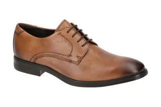 Ecco Melbourne 621634 Herren Schn?rschuhe Braun Amber PU Sohle