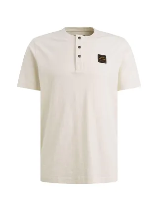 PME Legend - slub jersey henley gd egret - Gr. - M