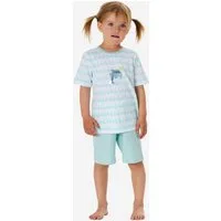 Schiesser Pyjama Nightwear (2 tlg) Schlafanzug, Pyjama Set, Nachtwäsche