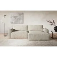 COTTA Ecksofa Lasso L-Form, B: 288 cm, XL-Sofa mit Wellenunterfederung