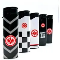 Eintracht Frankfurt Feuerzeuge 5x Gasfeuerzeug oder Stabfeuerzeuge für Grill Fussball Geschenkidee (5-St), SGE Fussball Fanartikel