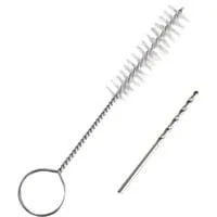 Wartungs-Set für Brenner und Jetfire-Zündsystem, Grill-Reinigungsbürste silber