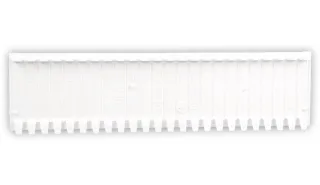 F-TRONIC Abdeckstreifen, 12 Einheiten, weiß, 10 Stück