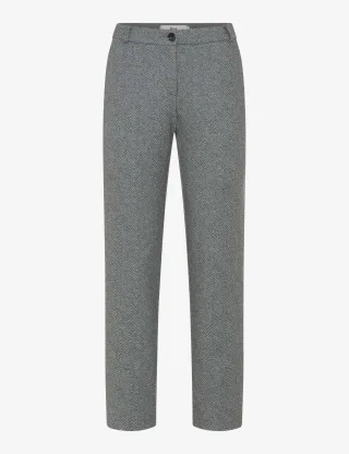 Brax Damen Chino Style MARON S SMOKE GREY, dunkelgrau, Gr. 44K