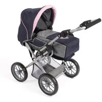 CHIC2000 Kombi-Puppenwagen Leni, mit herausnehmbarer Tragetasche