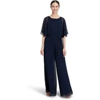 Vera Mont Overall Damen mit Bindegürtel (1-tlg) Design