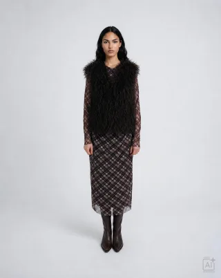 Smith&Soul - Faux Fur Vest - Gr. - M