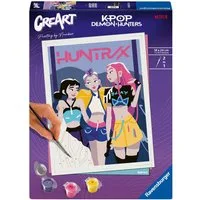 Ravensburger Malen nach Zahlen CreArt, KPop Demon Hunters - HUNTR/X, Made in Europe