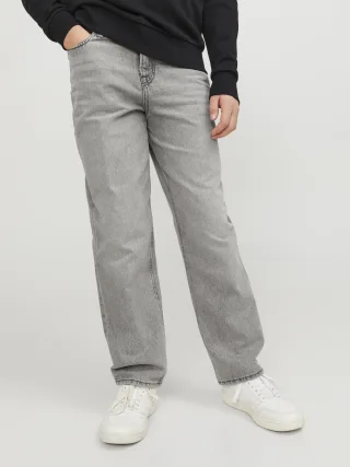 JACK&JONES - JJICHRIS JJORIGINAL AKM 928 NOOS JNR Grey Denim - Gr. - 152
