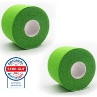 Axion Kinesiologie-Tape Kinesio-Tape - Wasserfestes Tape, verschiedene Farben, je 500 x 5 cm (Set, 2-St) MEDIZINPRODUKT, Sporttape Bandage