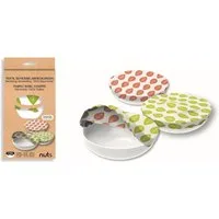 Nuts Schutzhaube textile Schüsselabdeckung,(Set, 3-tlg) Waschbar und plastikfrei