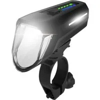 FISCHER Fahrrad Fahrrad-Frontlicht LED-Akku Frontlicht 110 Lux
