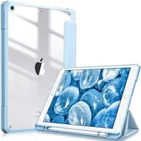 Fintie Tablet-Hülle Hybrid Hülle für 10.2 Zoll iPad 9. Gen 2021/8. Gen 2020/7. Gen 2019, mit Stifthalter - Stoßfeste Schutzhülle mit transparenter Hartschale