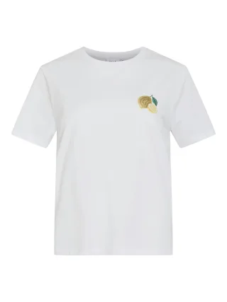 VILA - VINORA S/S T-SHIRT - NOOS Bright White - Gr. - XL