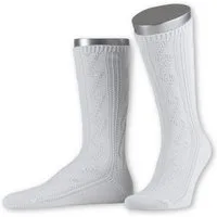 Lusana Trachtensocken Trachtensocken - LN3524 - anthrazit, braun, weiß