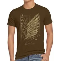style3 T-Shirt Protect the Wall AoT on attack anime titan
