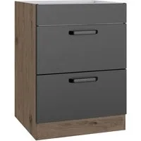 wiho Küchen Kochfeldumbauschrank Elba Breite 60 cm