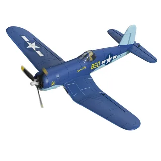 Eachine F4U CORSAIR VMF-217 2.4G 4CH Brushless 500mm Wingspan 6-axis Gyro One Key Take off Aerobatic EPP Warbird Glider