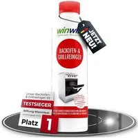 winwinCLEAN Backofenreiniger & Grillreiniger [Testsieger Stiftung Warentest] Gelreiniger (1x Backofenreiniger & Grillreiniger 500ml Intensivreiniger für Küche,Backofen,Herd,Grill von Fett & Ablagerung)