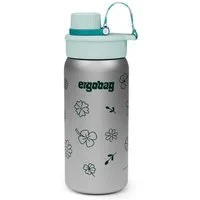 ergobag Trinkflasche Edelstahl Trinkflasche, auslaufsicher und kohlensäuregeeignet