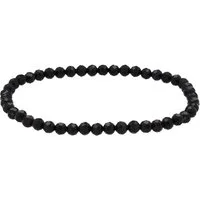 Lebensquelle Plus Armband Facettiert 4 mm, 19 cm Länge, Inklusive Edelsteinkarte