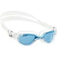 Cressi Schwimmbrille Flash Schwimmbrille Herren - Clear/Blue/Azure Lens