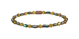 konplott - Armband - Petit Glamour dAfrique braun/gelb/grün