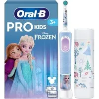 Oral-B Elektrische Zahnbürste Pro Kids Frozen, Aufsteckbürsten: 1 St., für Kinder ab 3 Jahren