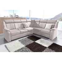 sit&more Ecksofa Basel L-Form, wahlweise mit Relaxfunktion