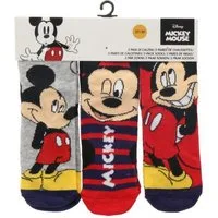 Disney Mickey Mouse Socken Kinder Socken 3er-Pack farbenfroh & bequem (3-Paar)