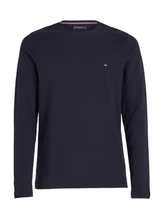 Tommy Hilfiger - Extra Slim Fit Langarmshirt blau - Gr. - M