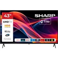 Sharp 4T-C43HKx LED-Fernseher (108 cm/43 Zoll, 4K Ultra HD, Smart-TV)