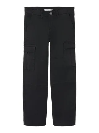 NAME IT - NKMRYAN ST TWI CARGO PANT 5720-OT NOOS black - Gr. - 146
