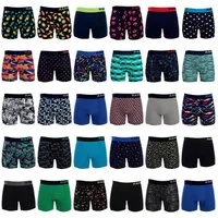 HAPPY SHORTS Boxershorts HAPPY SHORTS Herren Boxershorts 6er Pack Desortiert Surprise Pack (1-St)