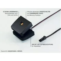 Wohnconcept LED-Leuchtmittel Universal-Beleuchtung, 2 St., Warmweiß