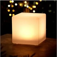 Spetebo LED Solarleuchte LED Solar Kugel mit Erdspieß - 30 cm - Garten Deko, Solar betrieben, LED fest integriert, warm weiß, mit IP67 Wasserschutz