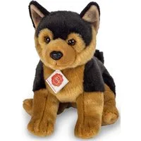 Teddy Hermann® Kuscheltier Schäferhund Welpe, sitzend, 30 cm, zum Teil aus recyceltem Material