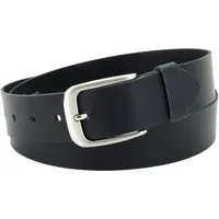 COLOGNEBELT Ledergürtel OM551-SL-Schwarz MADE IN GERMANY, Schwarz Kürzbar, 100 % Echtleder, Unisex