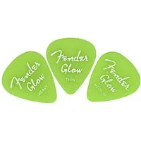 Fender Plektrum, 351 Glow In The Dark Picks - Plektren Set