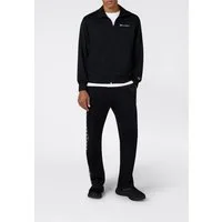 Champion Trainingsanzug Interlock Tracksuit (2-tlg), mit Stehkragen, zweiteiliges Set, aus New Poly Interlock, gerader Saum