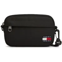 Tommy Jeans Mini Bag TJM ESS DAILY SACOCHE, Unisex Umhängetasche mit Logoflag