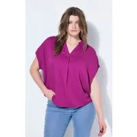 Studio Untold Druckbluse Blusenshirt oversized Stehkragen