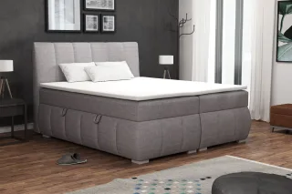 Boxspringbett Schlafzimmerbett VINCENZA 200x200cm inkl.Bettkasten