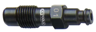 KS Tools Glühkerzen Adapter, M12x1,25 mit Außengewinde, Länge 47 mm - 150.3662
