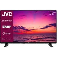 JVC LT-32VAH3355 LCD-LED Fernseher (80 cm/32 Zoll, HD-ready, Android TV, Smart TV, HDR, Triple-Tuner, Bluetooth, Google Play Store, 32 Zoll TV)